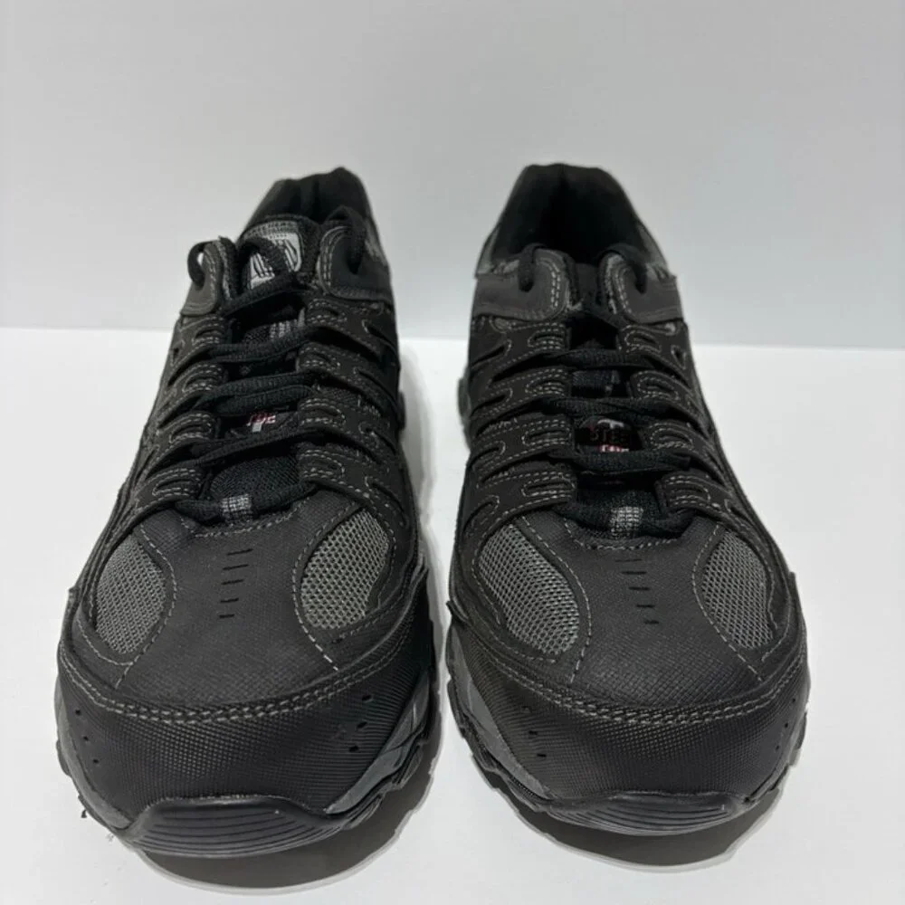 Skechers Men’s Work Relaxed Fit Cankton Steel Toe Sneakers, Size 11.5 M